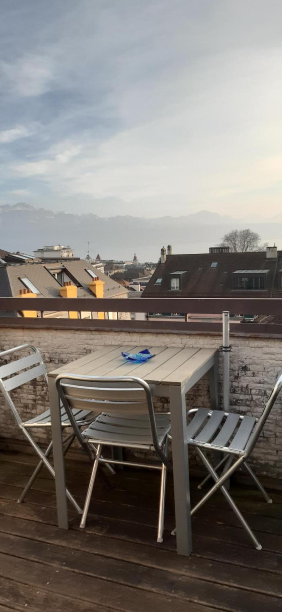 Beauregard Attique Apartment Lausanne Exterior photo